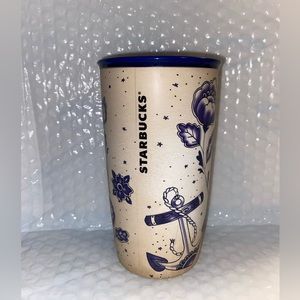 Starbucks Cup Blue Mermaid Siren Sailor Tattoo RARE Blue